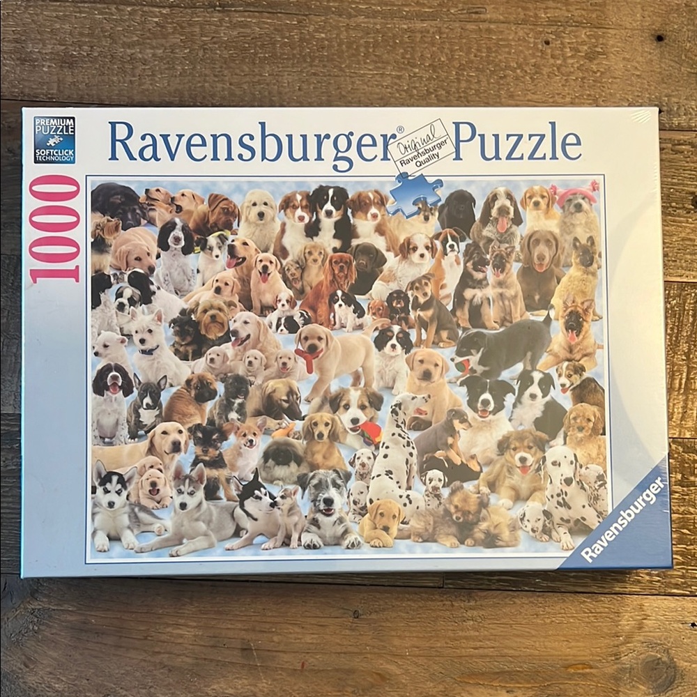 Ravensburger 1000 Piece DOGS GALORE Puzzle NEW and SEALED